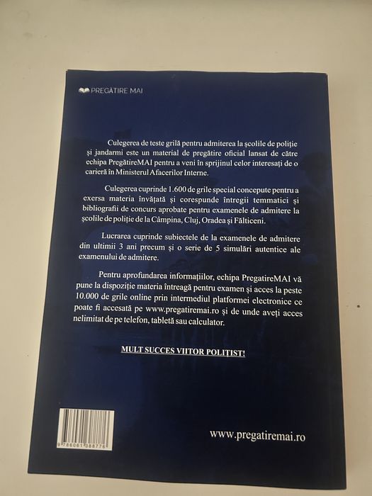 Carte Teste grila M.A.I.