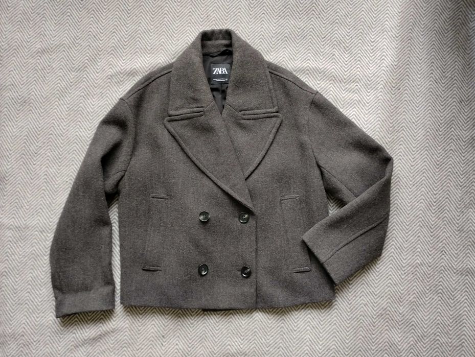 Zara късо палто размер XS