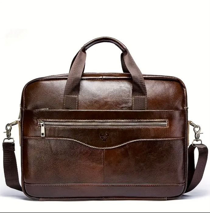 Мъжка бизнес чанта/Универсално-Елегантно куфарче за лаптоп -7%Промоция