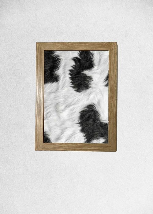 Tablou stil rustic–ramă închisă sau albă,cu suport de perete și masă