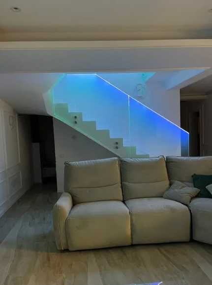 Balustrade din sticla securizata interior si exterior