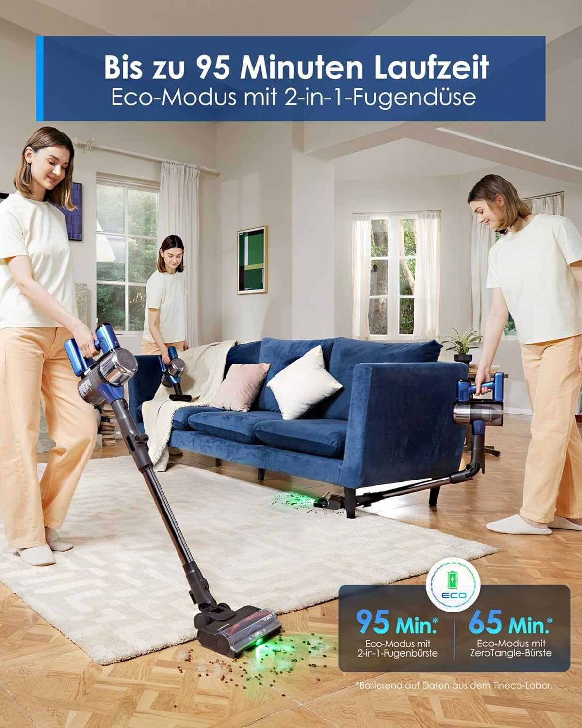 Безжична прахосмукачка Tineco Pure ONE S50 Pro