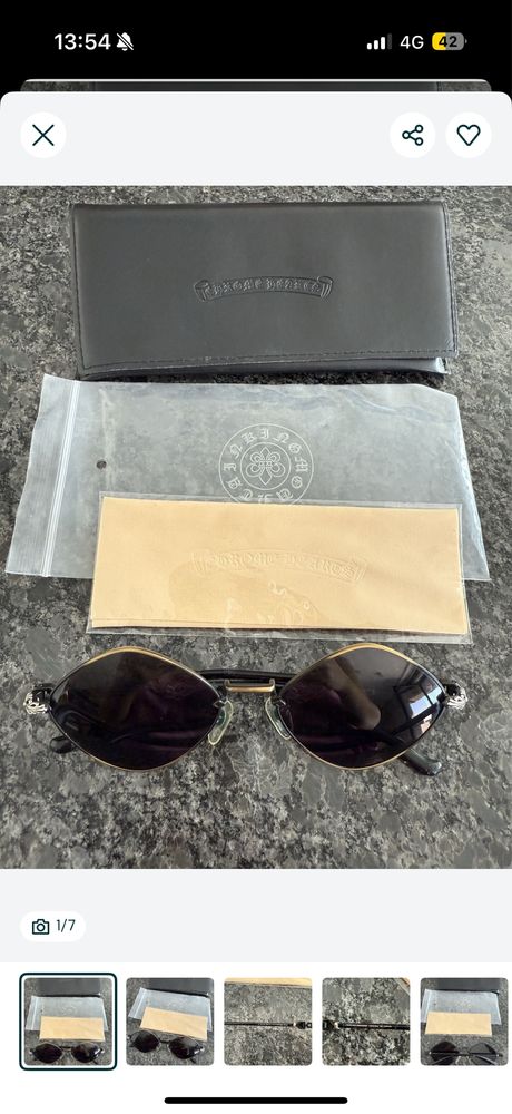Слънчеви очила chrome hearts