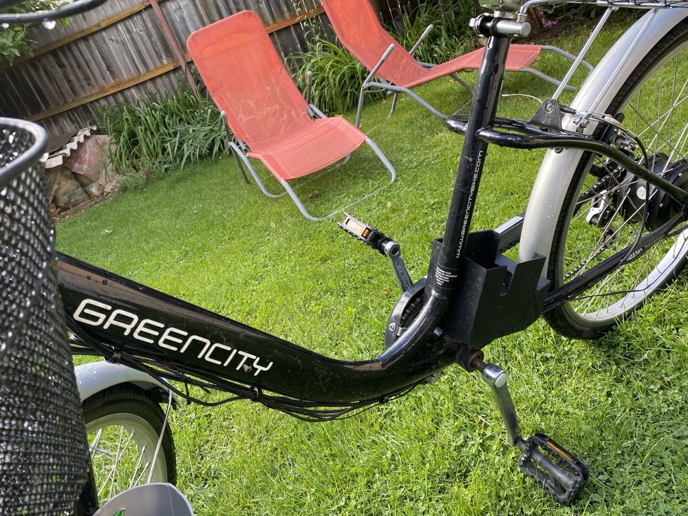 Bicicleta electrica Greencity roti de 26