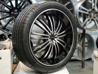 24 цола НАЛИЧНИ Нови Алуминиеви джанти + нови гуми 295 35 24 Dodge RAM