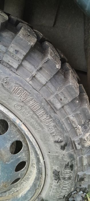 Anvelope teren cu jante pe 14