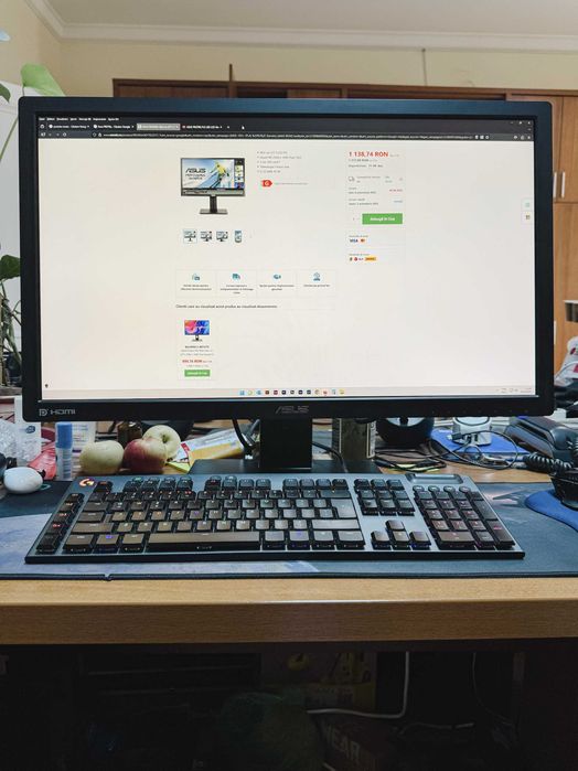 Monitor ASUS 2K Pixel Quad HD LED Negru