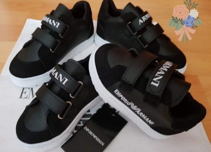 Adidasi unisex copii Armani,diverse mărimi  logo brodat, Italia