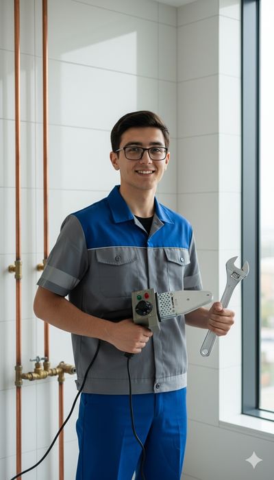 Biz kuchli va tajribali santexniklarmiz.