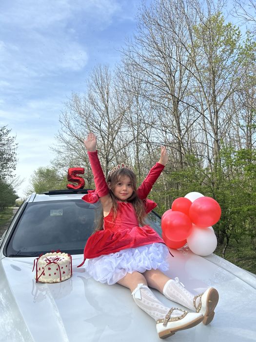 Rochita rosie 116 impecabila