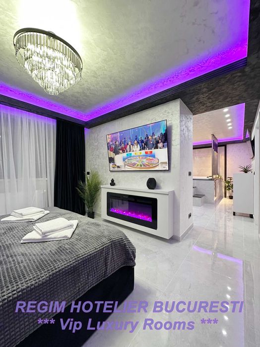 JACUZZI PATRAT 180X180 VipLuxuryRooms Ap.145 Bucuresti Regim Hotelier