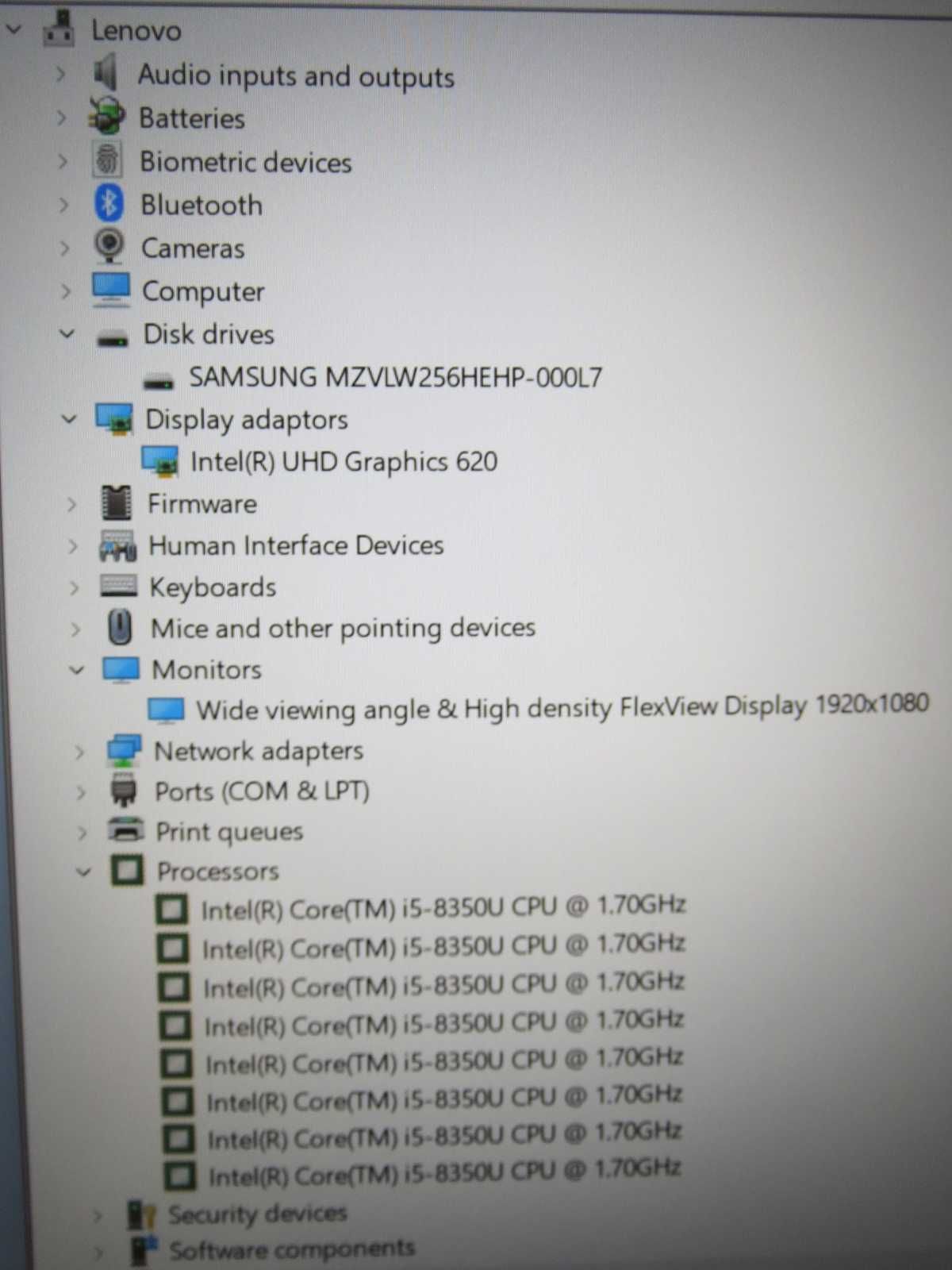 Lenovo X1 Carbon 6 Gen FHD IPS/ i5 8350u/ SSD 256GB/ 8GB/ USB-C/ Подсв