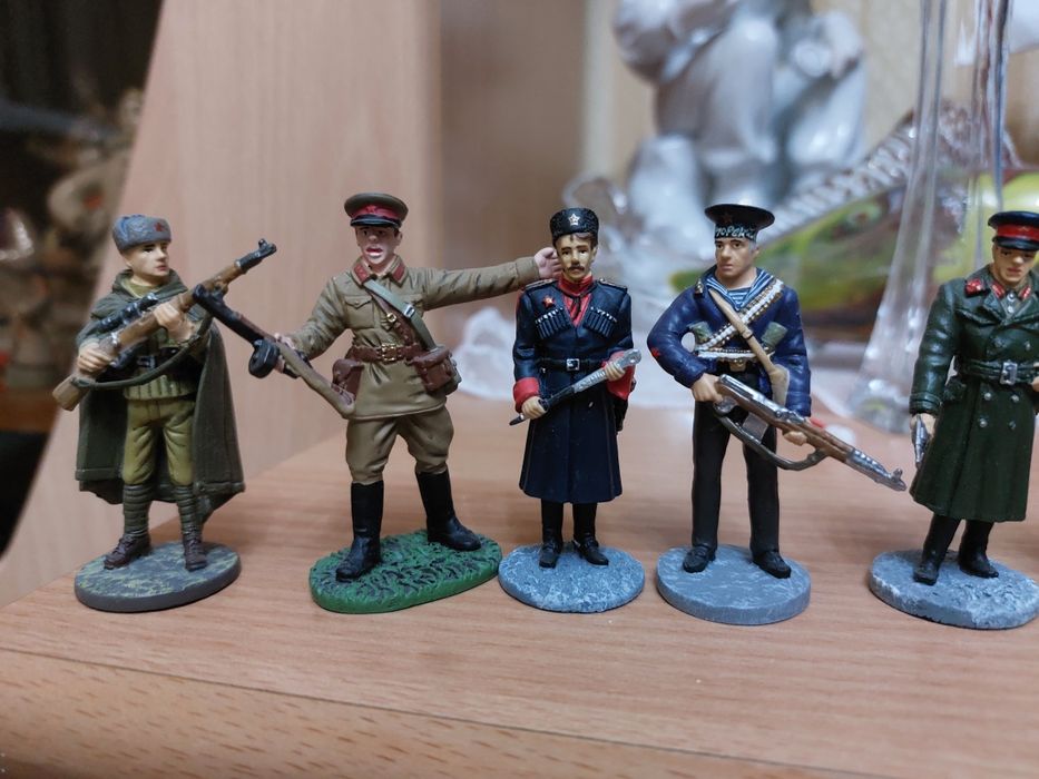 Оловянные солдатики советские воины ВОВ