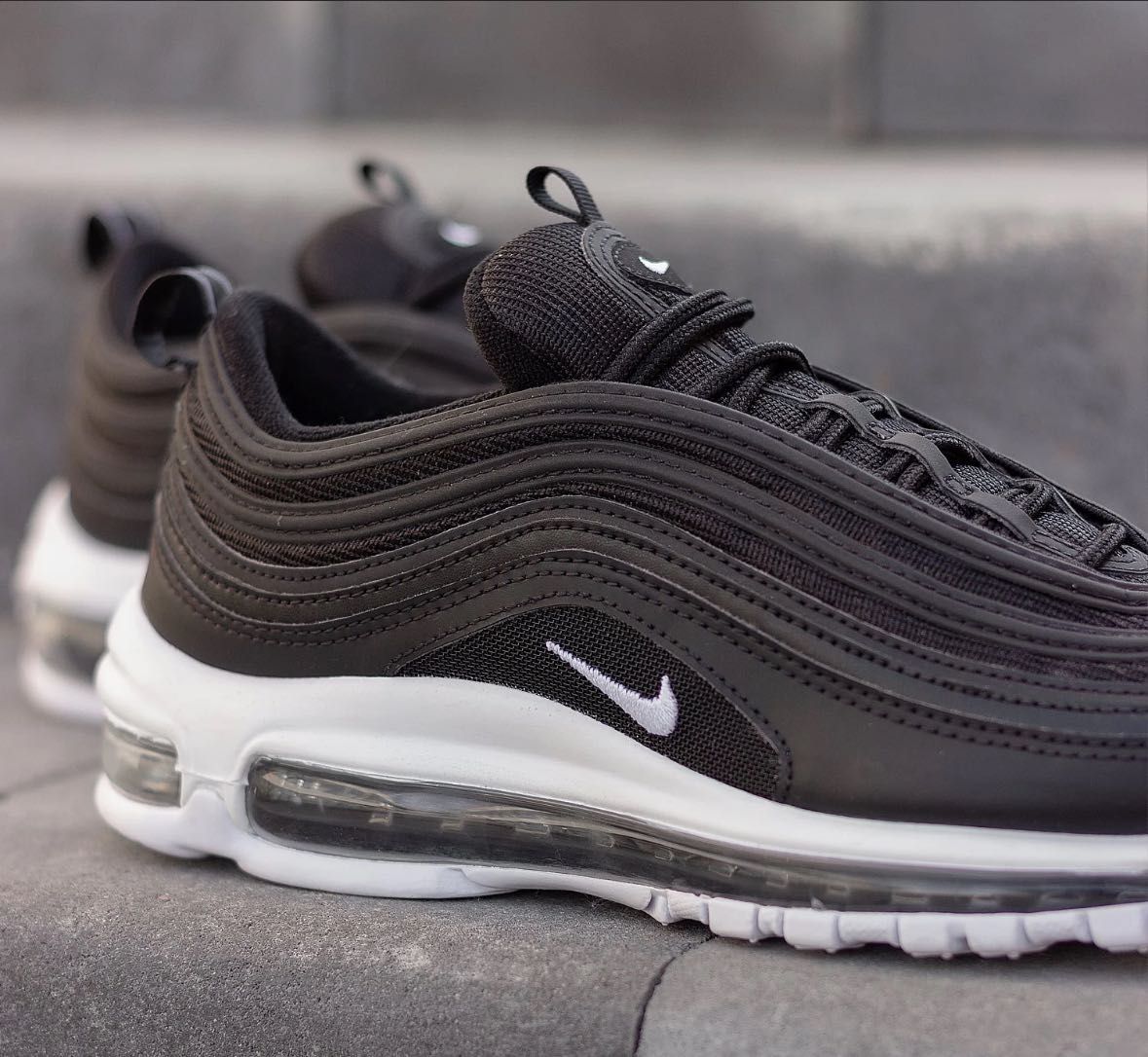 Оригинални NIKE AIR MAX 97 ‘Black White’ 40,41,42,43,44,45
