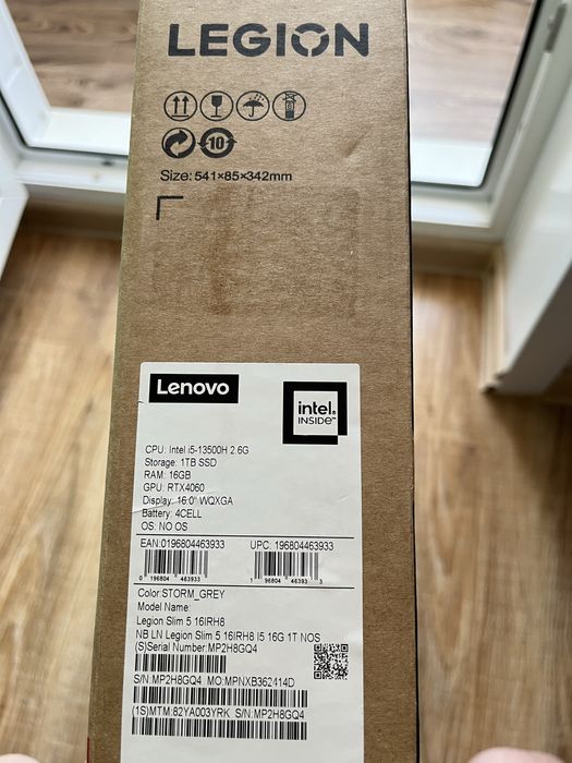 Lenovo Slim 5 - 16” 240hz 500nits 4060