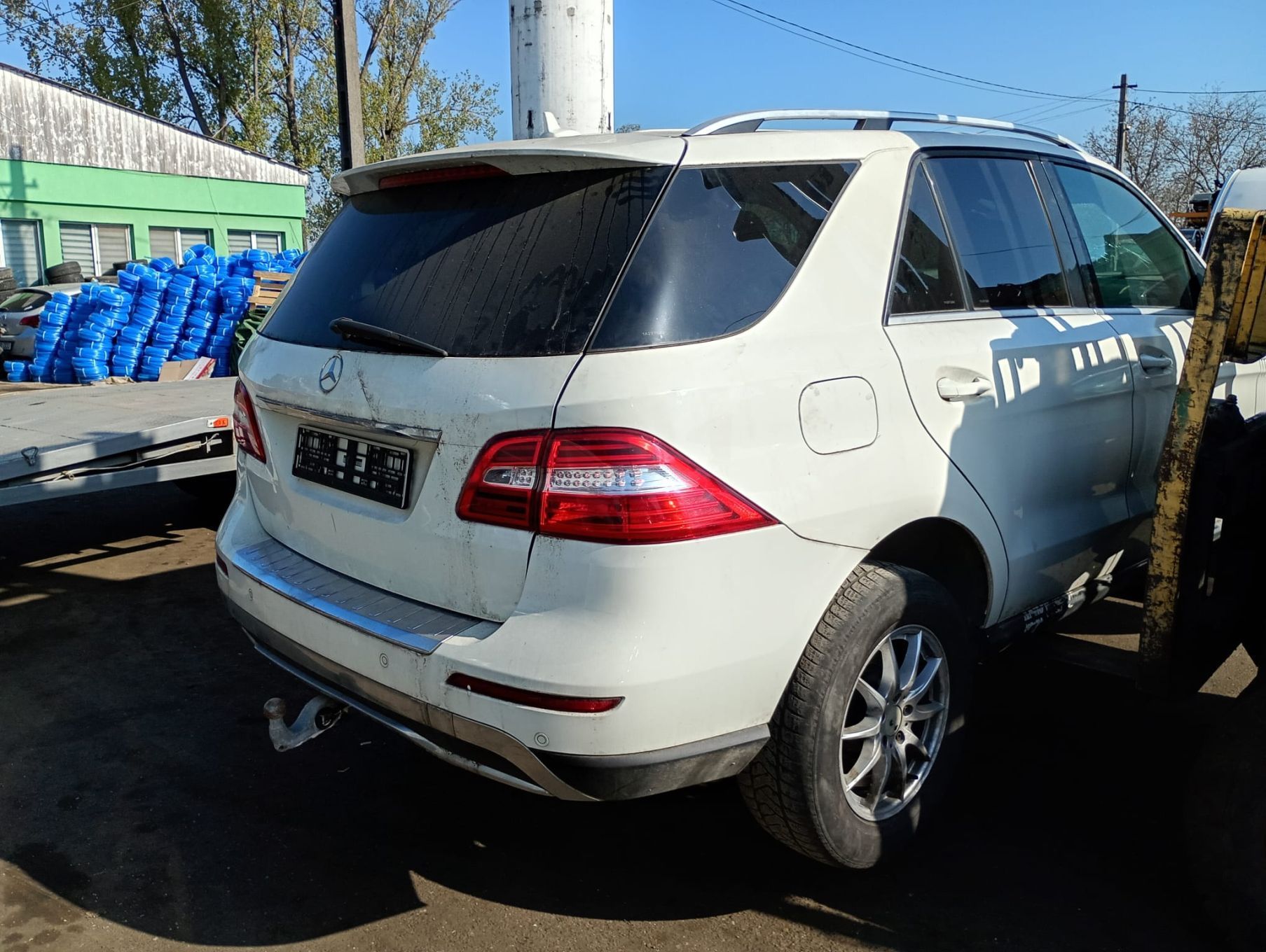 Grila capota A1668801505 Mercedes-Benz ML W166 [2011 - 2015] 2.2 cdi