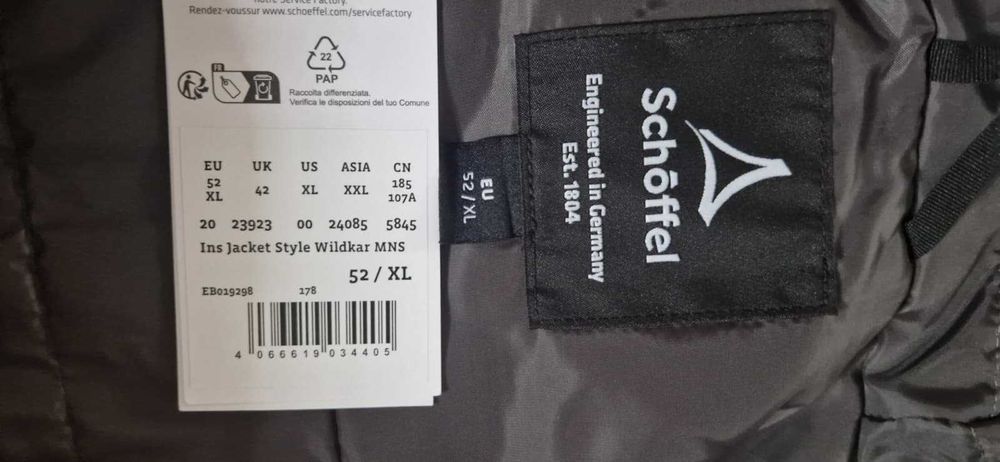 Geaca SCHOFELL M L XL iarna munte mammut salewa hiking