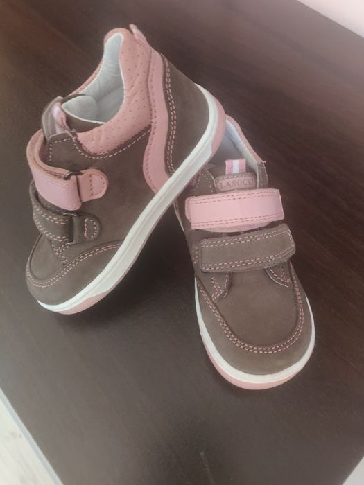 Pantofi piele naturală, Nr 23, unisex, NOI