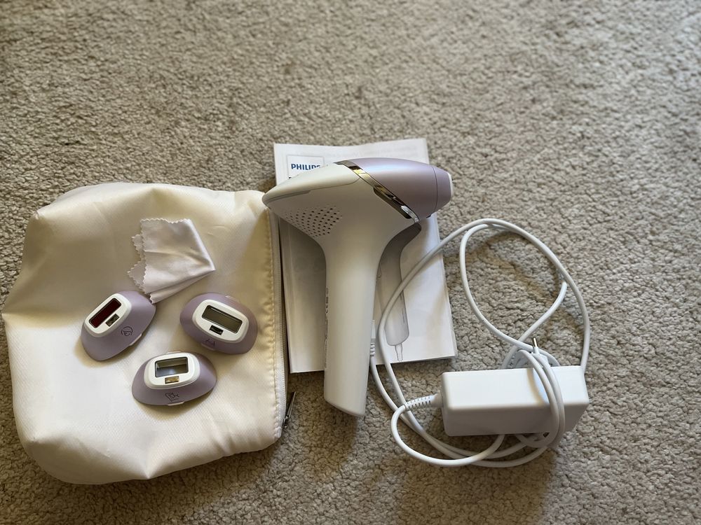 Epilator IPL Philips Lumea Seria 9000 BRI947/00, Senzor Smartskin, teh