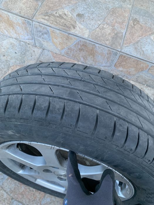 Jante aliaj 5x110 cu cauciucuri vara 205/60/R16!