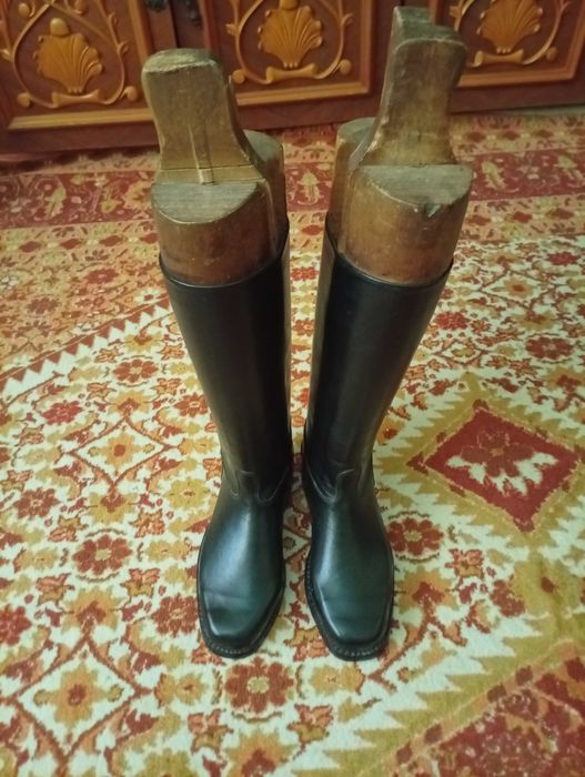 Vand cizme din piele  naturala cu sanuri