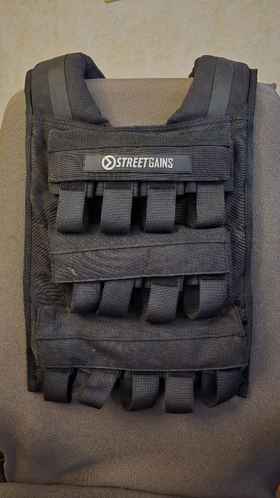 Жилетка с тежести StreetGains – 42 кг / Cordura материал