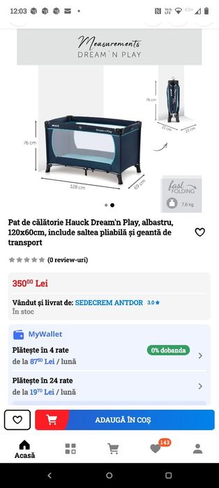 Patut pliabil pt bebe