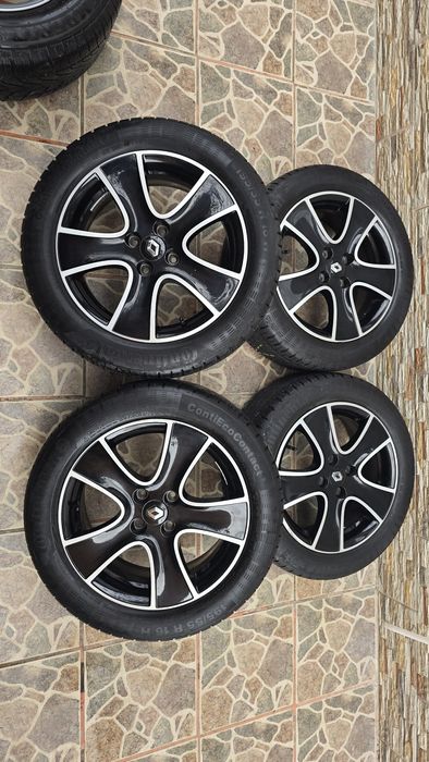 Jante aliaj Clio Anvelope 195 55 r16 Logan sandero dokker renault