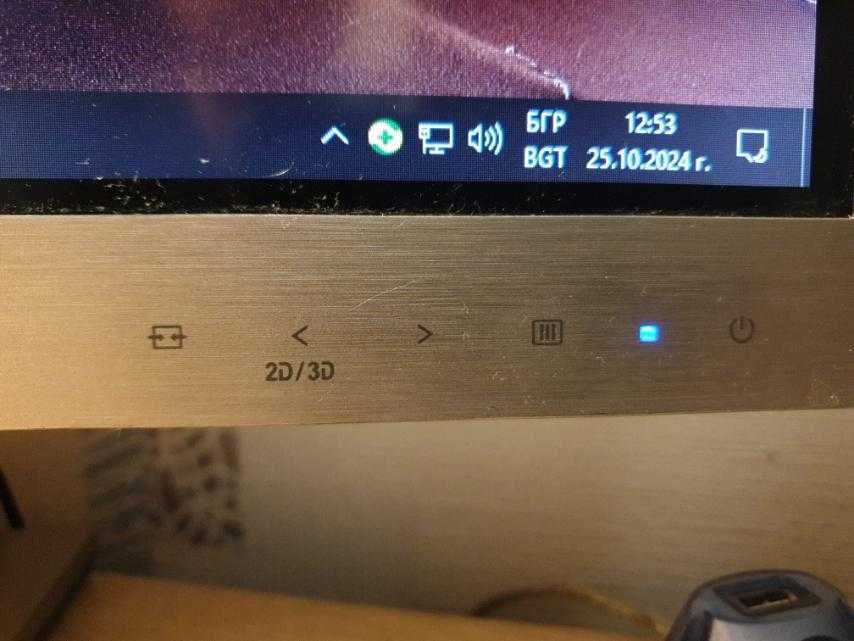 3D Монитор AOC (NVIDIA) 23' 144hz  3D LED с вградено хипер аудио