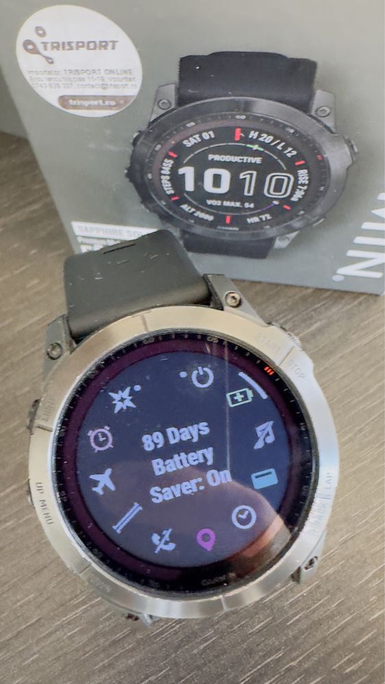 Garmin Fenix 7X Sapphire Solar Garantie