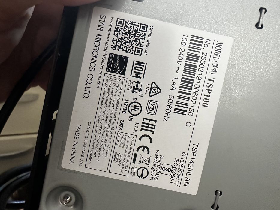 Imprimanta Star Tsp100III WI FI