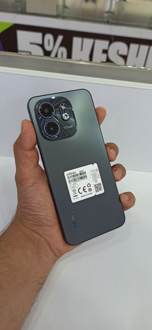 Infinix smart 9 , 128/8 , RAM 4+4 GB