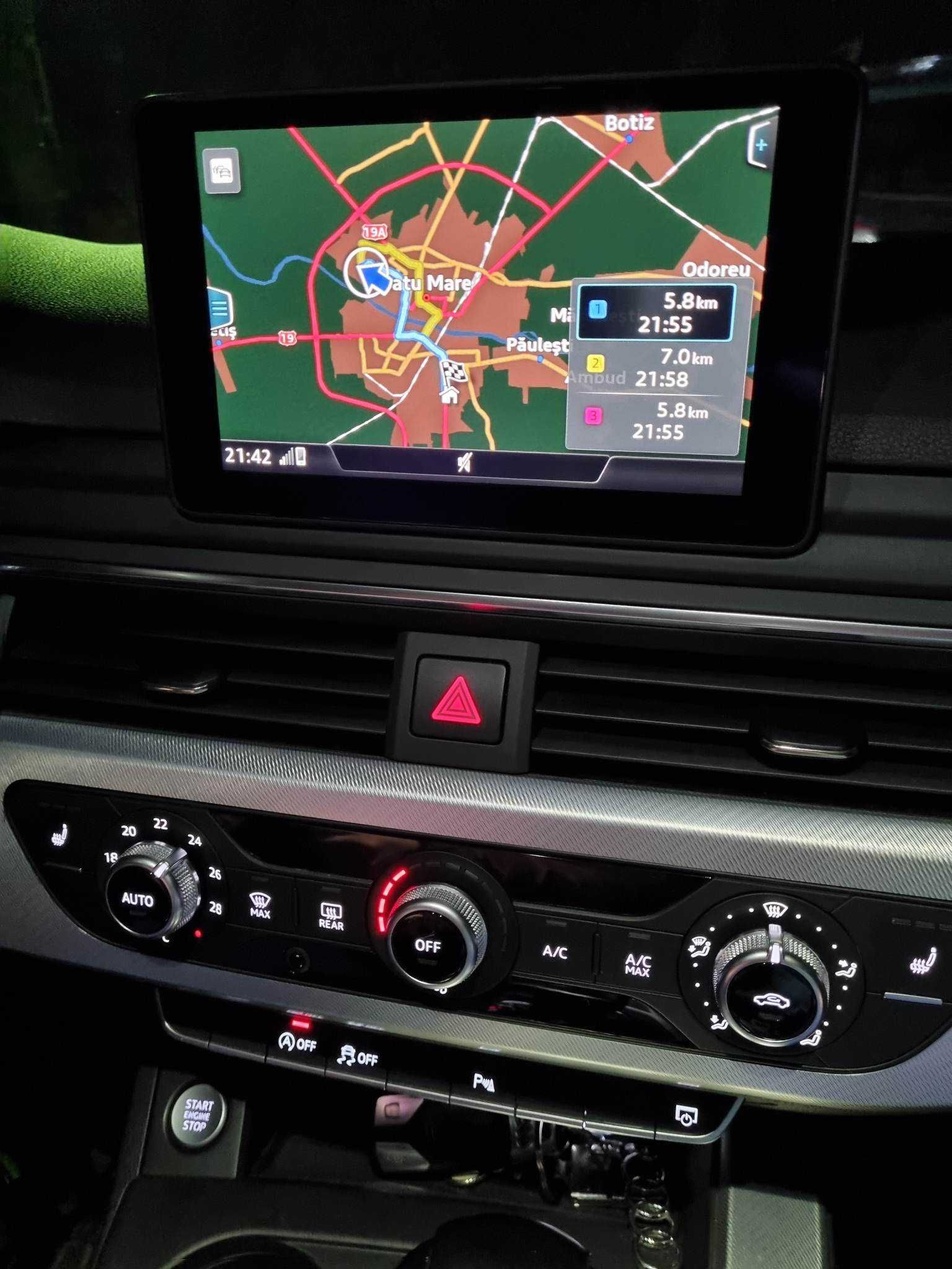 Harti Navigatie Audi MMi MIB HS A3 A4 B9 A6 S6 A7 A8 Q3 Q5 Q7