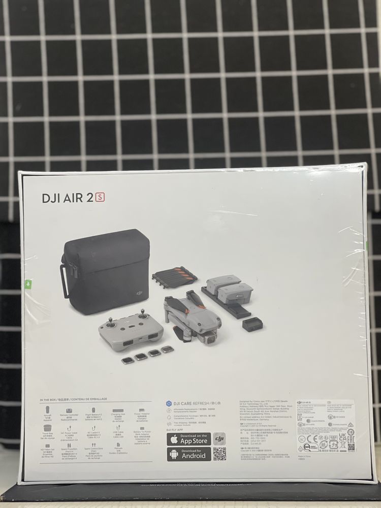Новый Дрон DJI Air 2S Fly More Combo серый