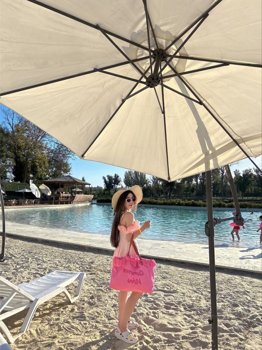 Нежный купальник платьюшко