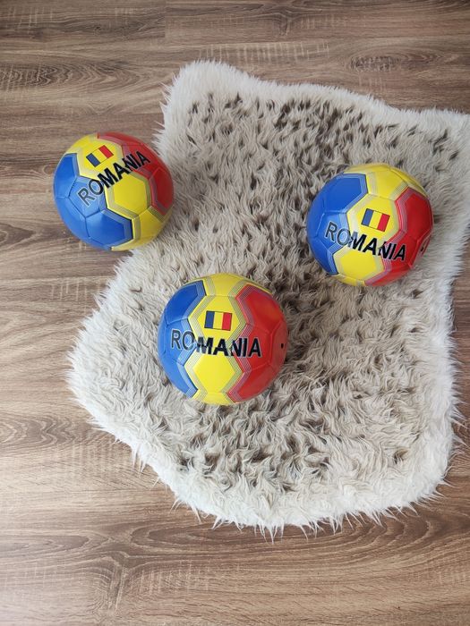 Minge fotbal cu Romania, piele ecologica
