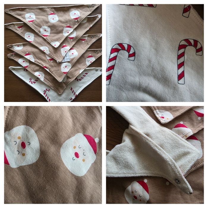 Бебешки коледни банфани/лигавници