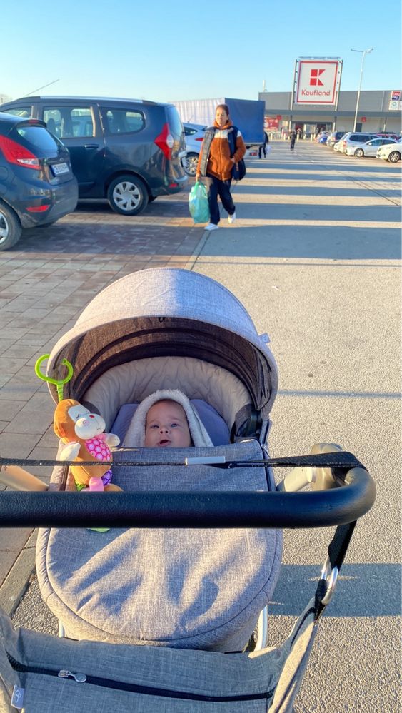 Детска колкчка Stokke 3 части - летен, зимен кош и столче