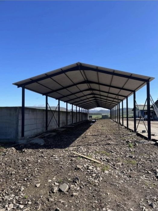 Vand structura metalica din stoc 7.5x16x4m