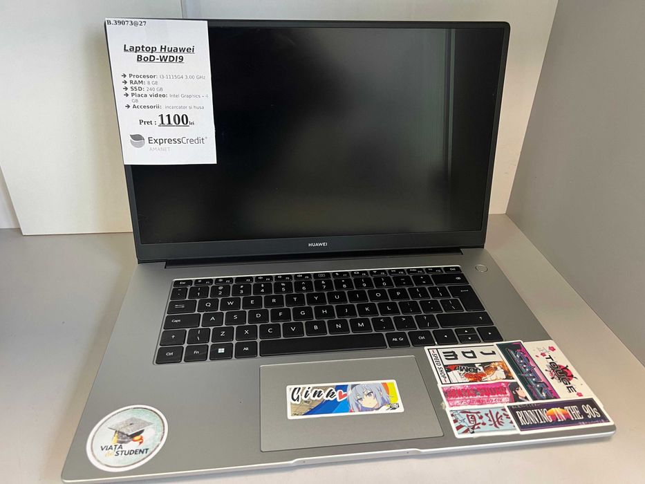 Laptop Huawei BOD-WDI9 (Ag25 Belvedere B.39073)Garantie 2 ani!