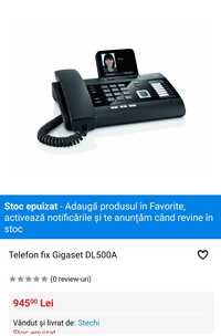 Vând telefon Gigaset DL 500 A