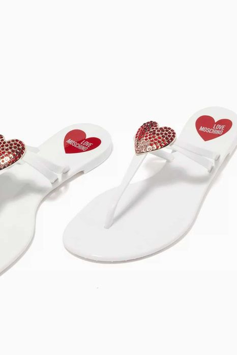 Love Moschino нови оригинални дамски чехли