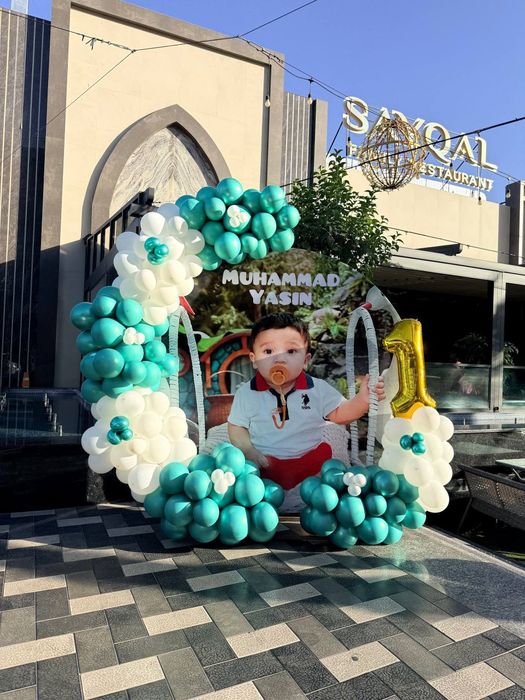 Оформление шарами