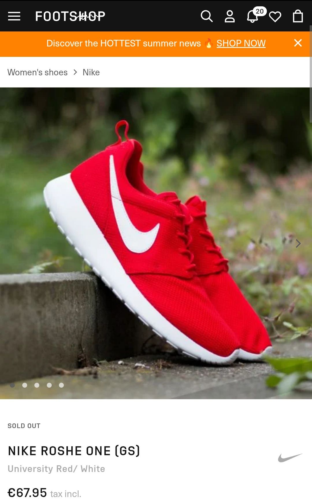 Sneakers Nike Roche One University