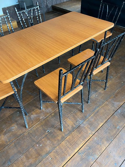 Mese și scaune fier forjat