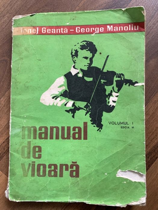 Manual (metodă) vioară. Vol. 1 ed. IV