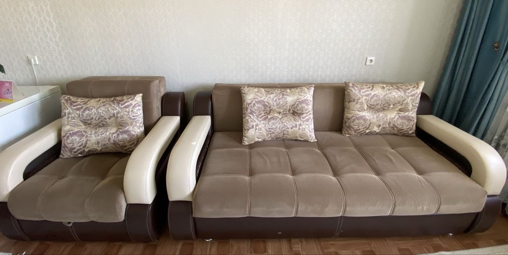 Продам диван с одним креслом