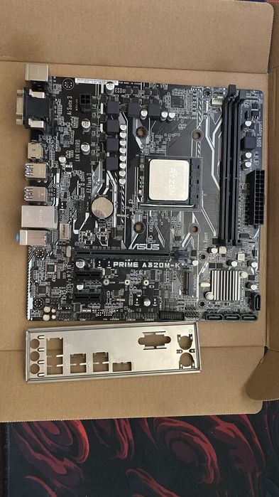 Ryzen 5 1600 + ASUS Prime A320M-K