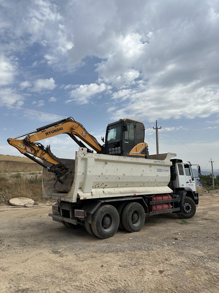 Howa Samasval Ekskavator Kamaz zil Klines Sheben shagal tosh Turpoq