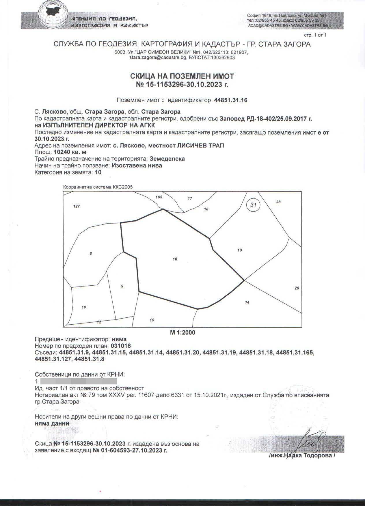 10. 240 дка в с. Лясково, след Малка Верея, панорамен